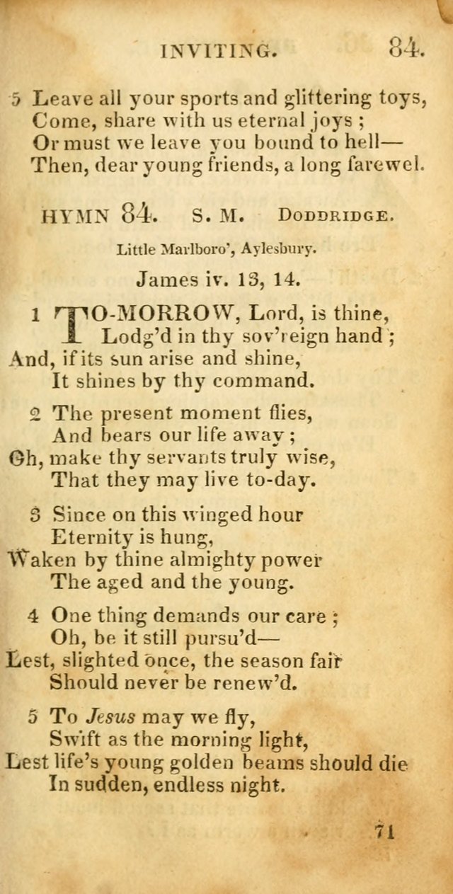 Village hymns for social worship, selected and original: designed as a supplement to Dr. Watts