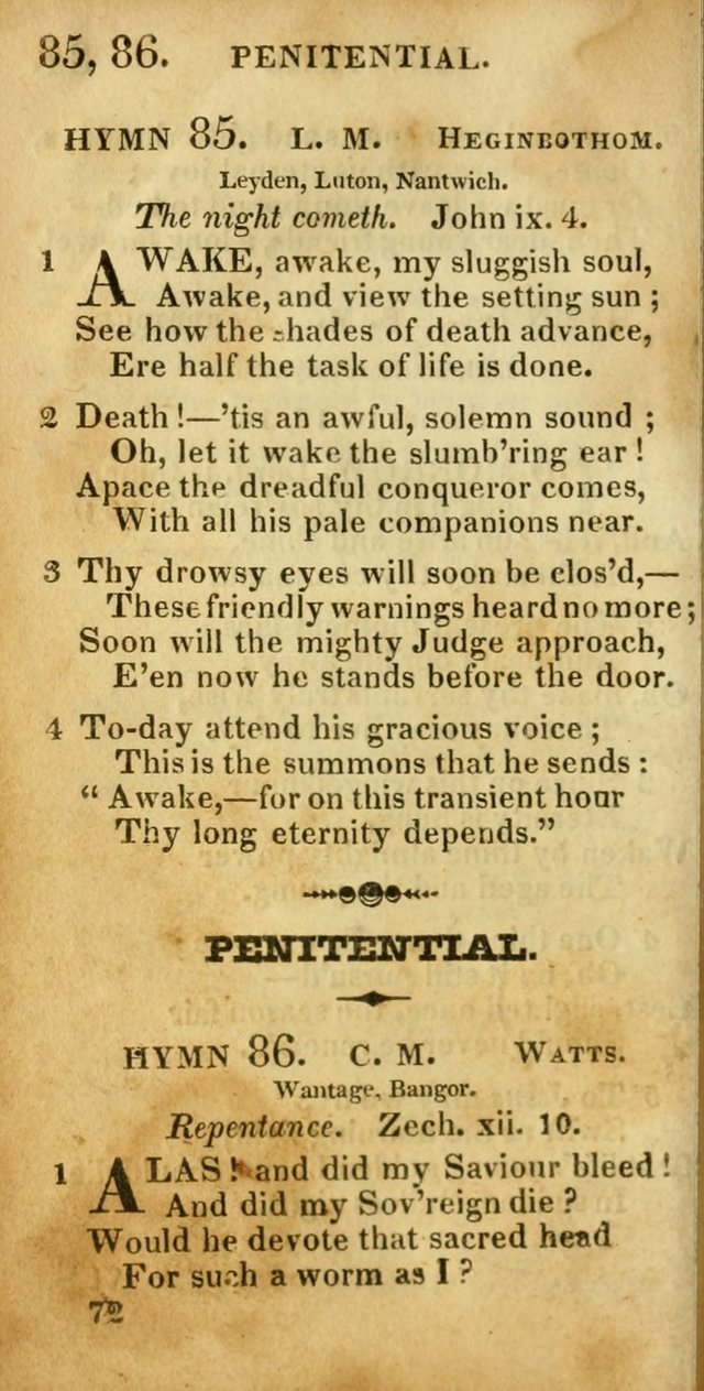 Village hymns for social worship, selected and original: designed as a supplement to Dr. Watts