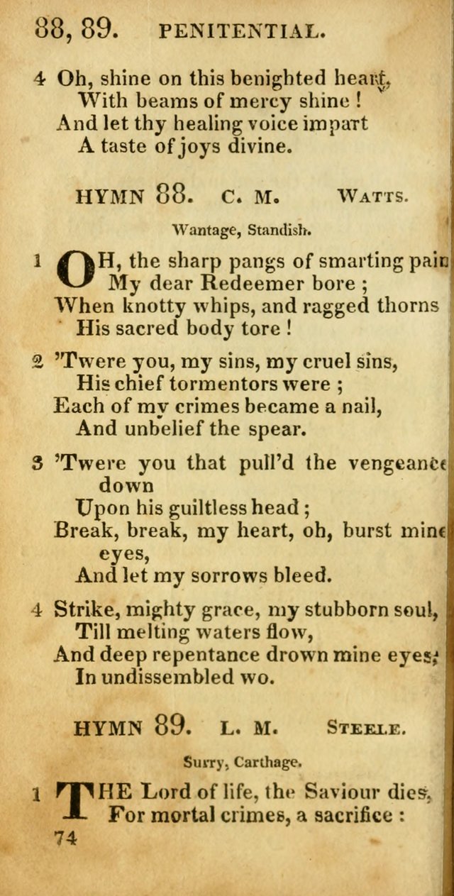 Village hymns for social worship, selected and original: designed as a supplement to Dr. Watts