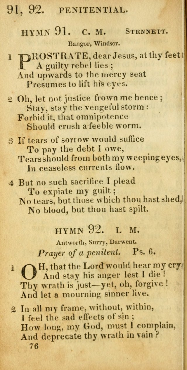 Village hymns for social worship, selected and original: designed as a supplement to Dr. Watts