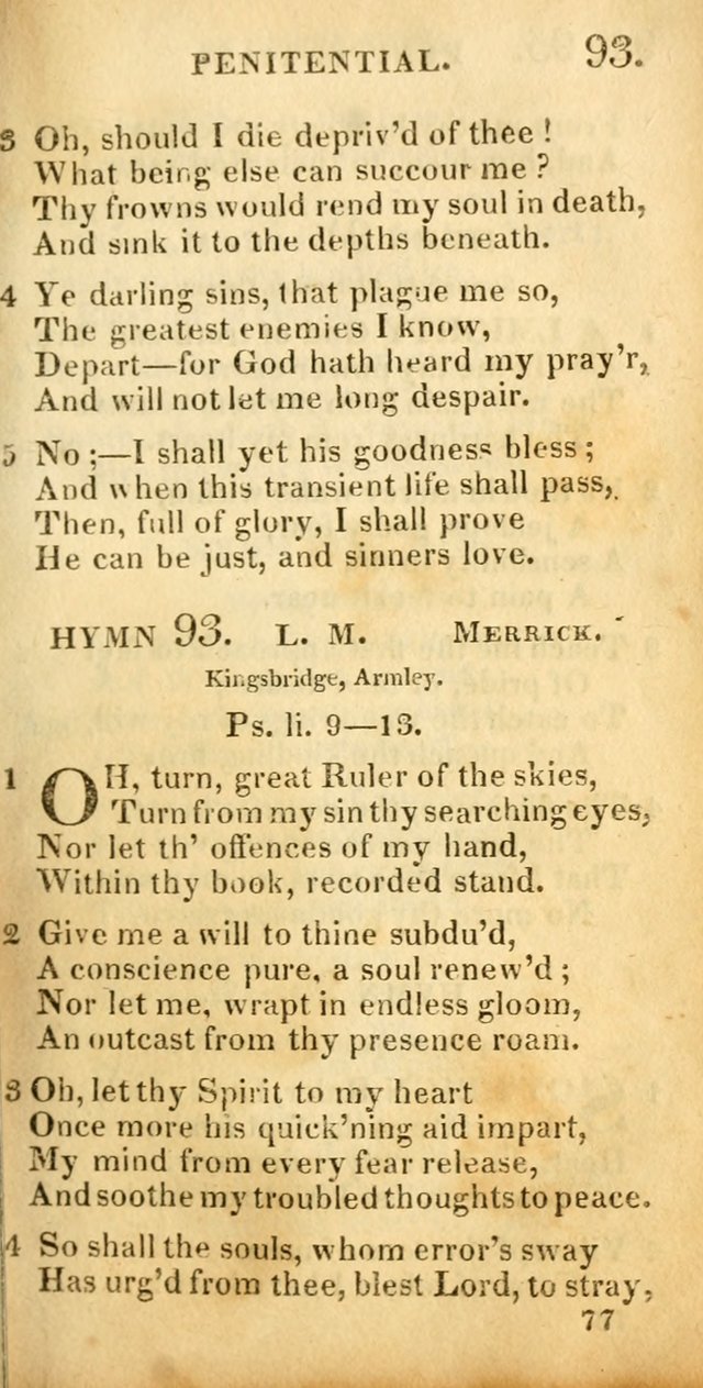 Village hymns for social worship, selected and original: designed as a supplement to Dr. Watts