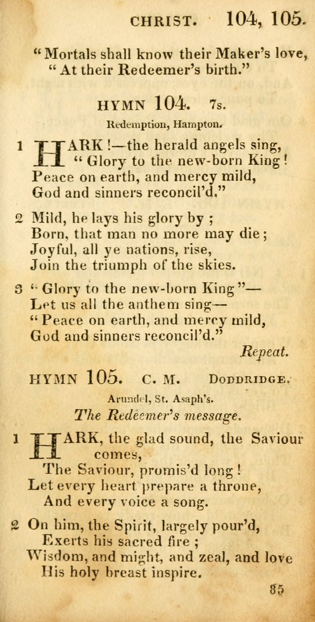 Village hymns for social worship, selected and original: designed as a supplement to Dr. Watts