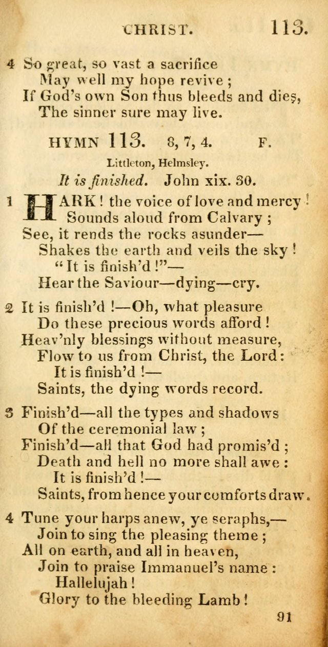 Village hymns for social worship, selected and original: designed as a supplement to Dr. Watts