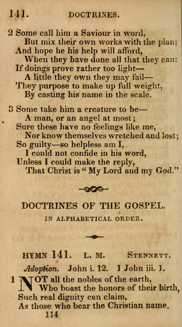 Village Hymns for Social Worship, Selected and Original: designed as a supplement to the Psalms and Hymns of Dr. Watts (6th ed.) page 116