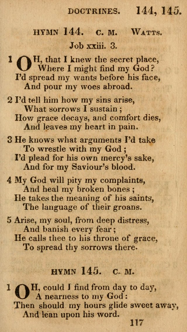 Village Hymns for Social Worship, Selected and Original: designed as a supplement to the Psalms and Hymns of Dr. Watts (6th ed.) page 119