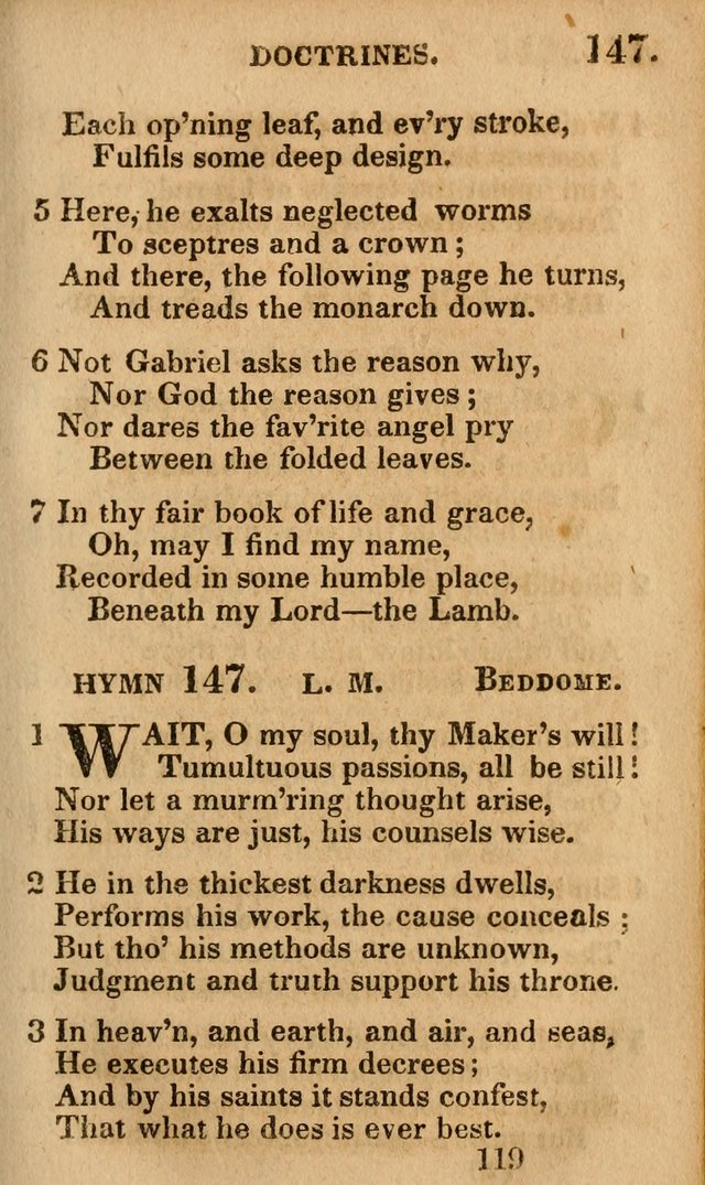 Village Hymns for Social Worship, Selected and Original: designed as a supplement to the Psalms and Hymns of Dr. Watts (6th ed.) page 121