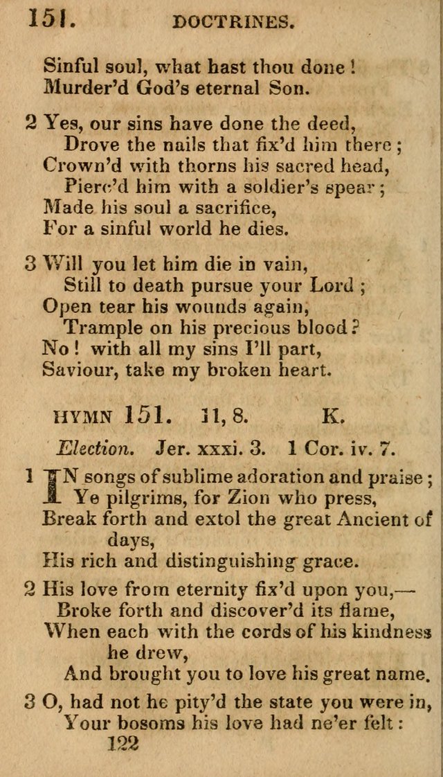 Village Hymns for Social Worship, Selected and Original: designed as a supplement to the Psalms and Hymns of Dr. Watts (6th ed.) page 124