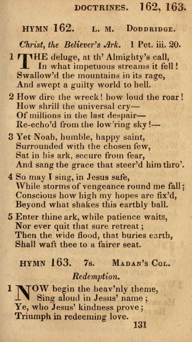 Village Hymns for Social Worship, Selected and Original: designed as a supplement to the Psalms and Hymns of Dr. Watts (6th ed.) page 133