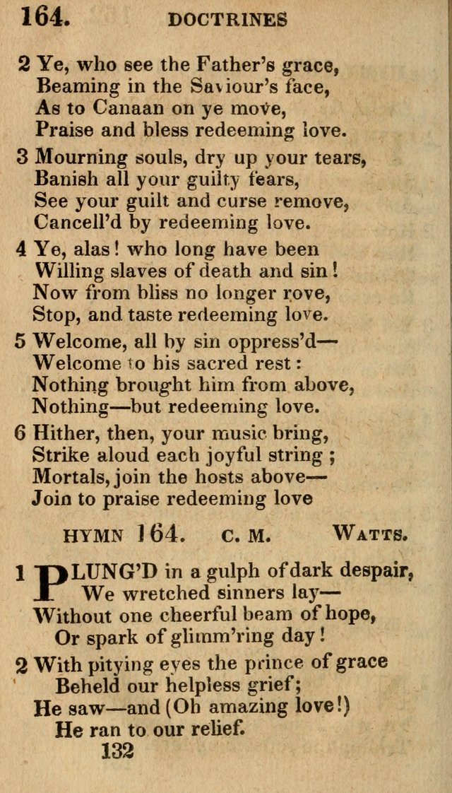 Village Hymns for Social Worship, Selected and Original: designed as a supplement to the Psalms and Hymns of Dr. Watts (6th ed.) page 134