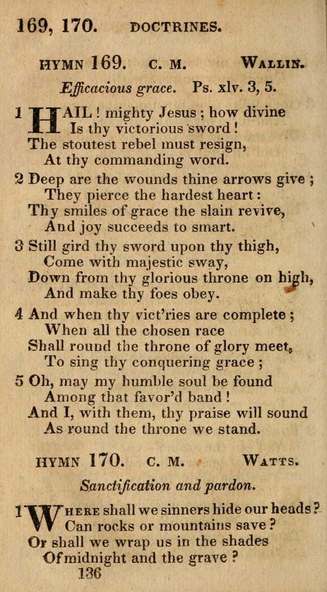 Village Hymns for Social Worship, Selected and Original: designed as a supplement to the Psalms and Hymns of Dr. Watts (6th ed.) page 138