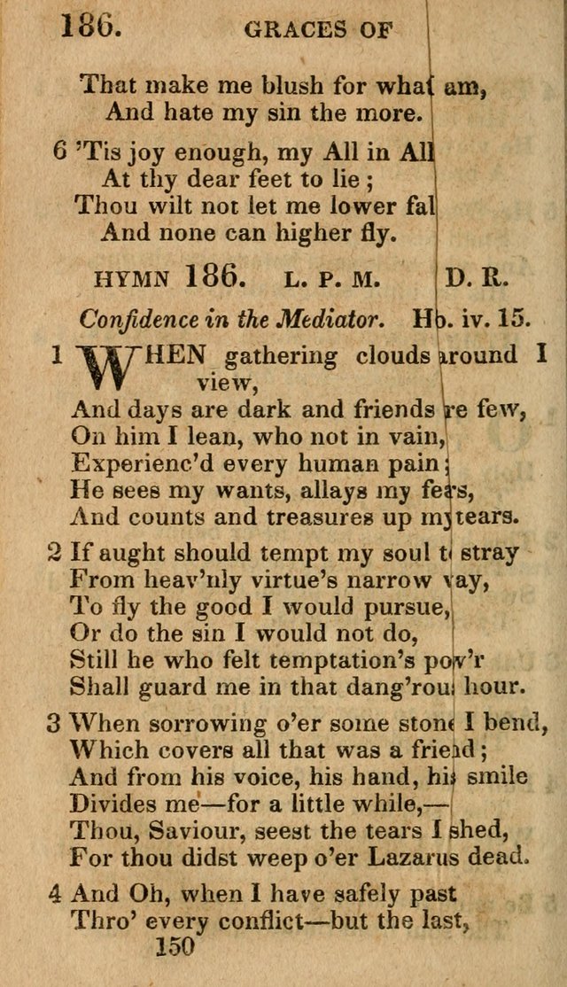 Village Hymns for Social Worship, Selected and Original: designed as a supplement to the Psalms and Hymns of Dr. Watts (6th ed.) page 152