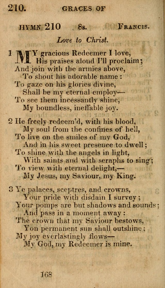 Village Hymns for Social Worship, Selected and Original: designed as a supplement to the Psalms and Hymns of Dr. Watts (6th ed.) page 170