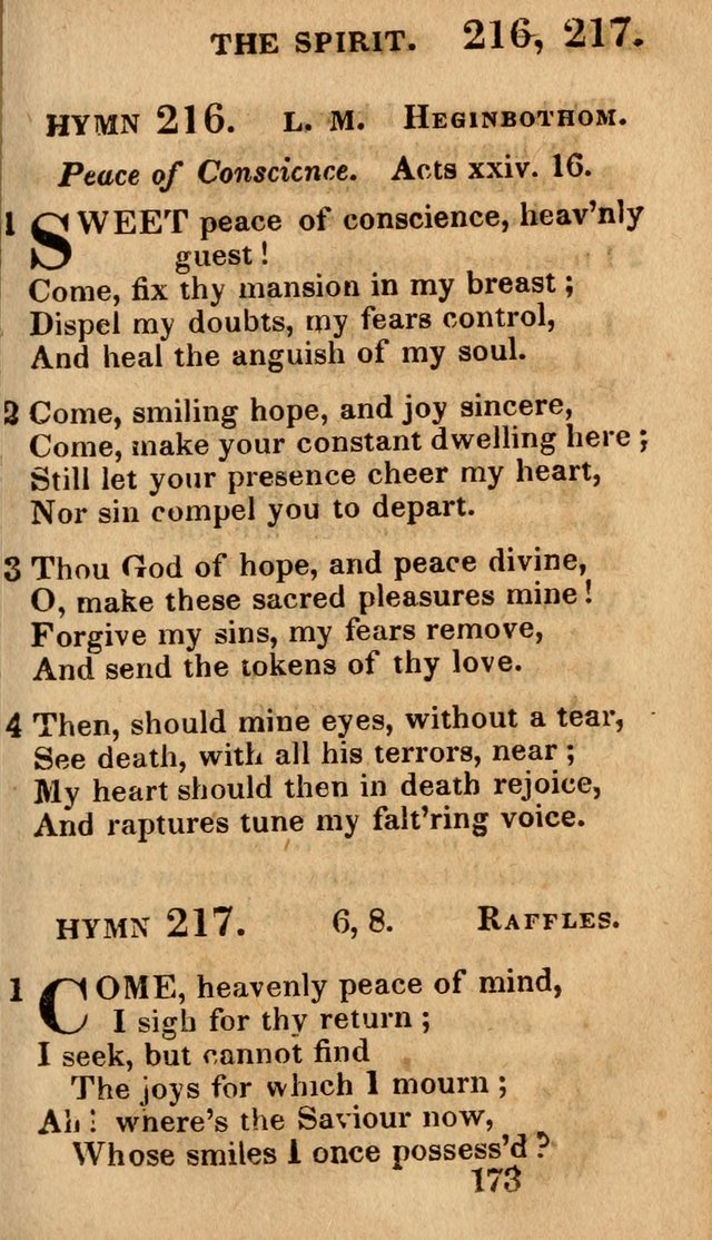 Village Hymns for Social Worship, Selected and Original: designed as a supplement to the Psalms and Hymns of Dr. Watts (6th ed.) page 175