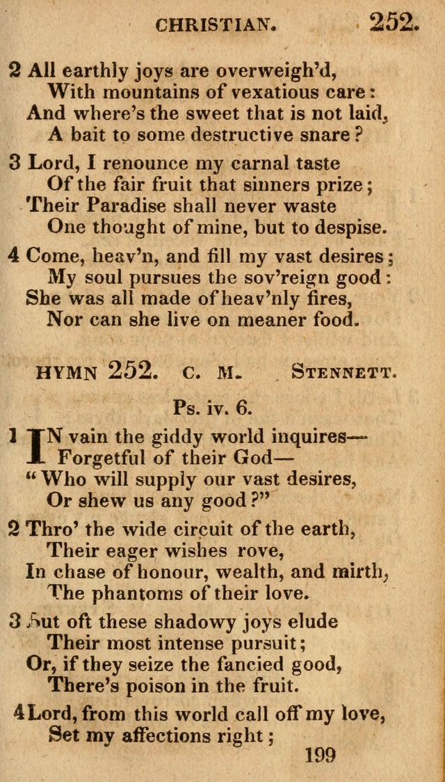 Village Hymns for Social Worship, Selected and Original: designed as a supplement to the Psalms and Hymns of Dr. Watts (6th ed.) page 201