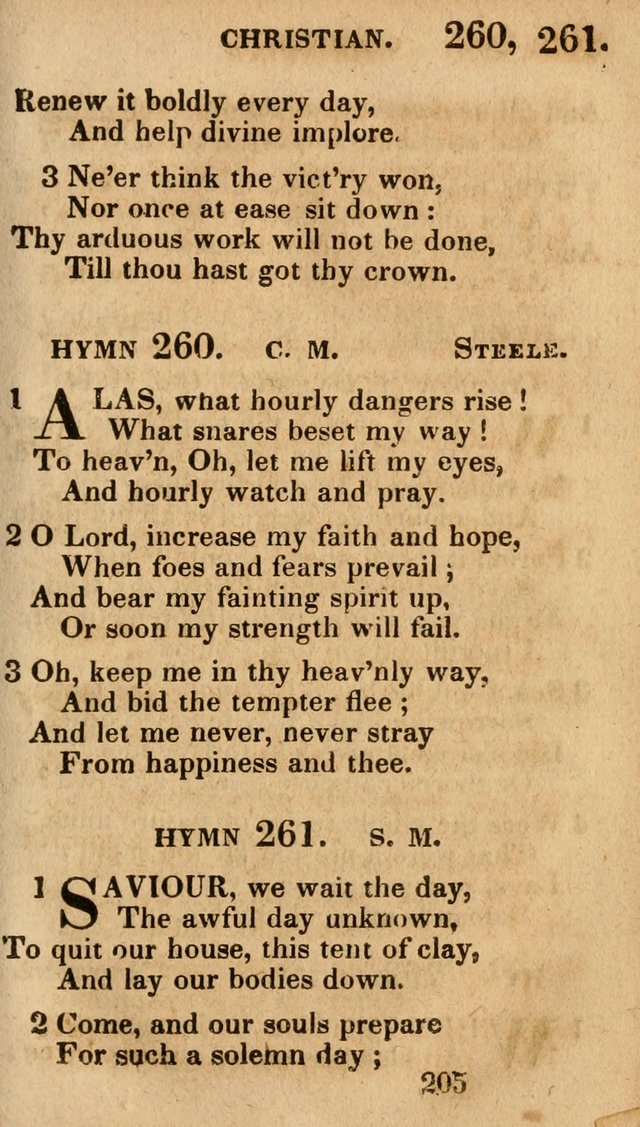 Village Hymns for Social Worship, Selected and Original: designed as a supplement to the Psalms and Hymns of Dr. Watts (6th ed.) page 207