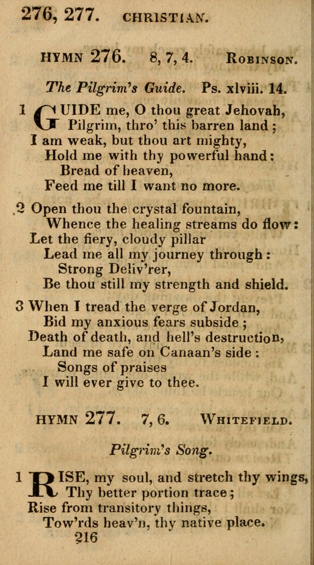 Village Hymns for Social Worship, Selected and Original: designed as a supplement to the Psalms and Hymns of Dr. Watts (6th ed.) page 218