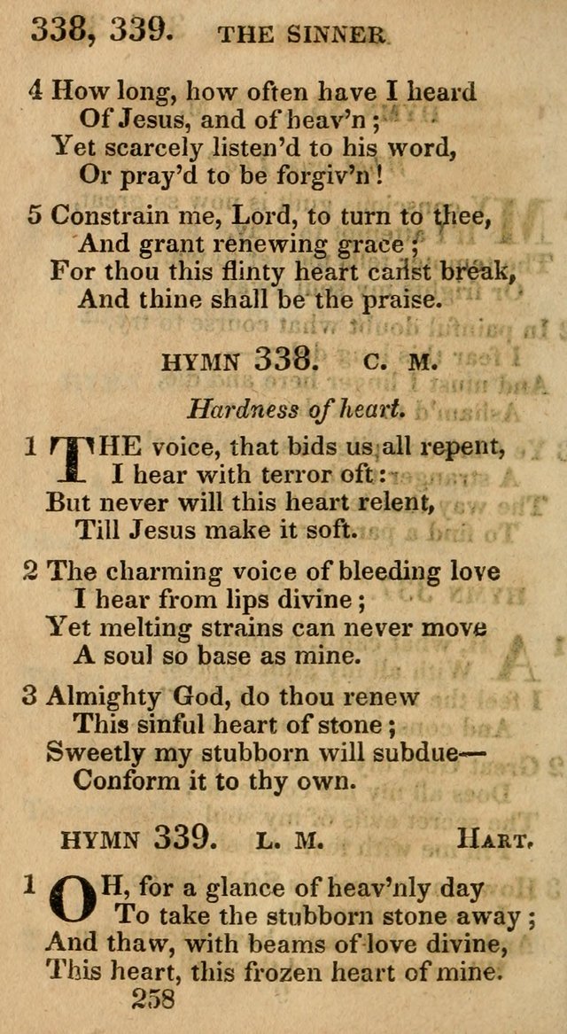 Village Hymns for Social Worship, Selected and Original: designed as a supplement to the Psalms and Hymns of Dr. Watts (6th ed.) page 262