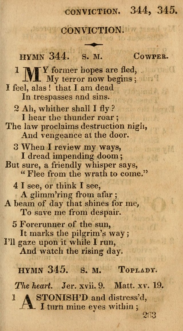 Village Hymns for Social Worship, Selected and Original: designed as a supplement to the Psalms and Hymns of Dr. Watts (6th ed.) page 267