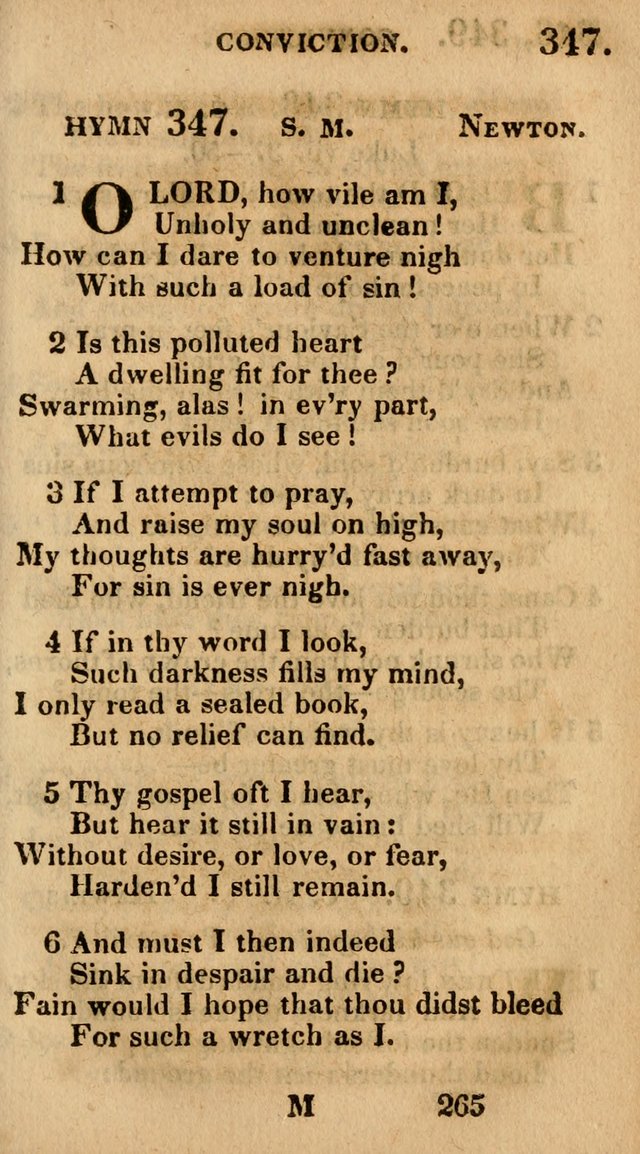 Village Hymns for Social Worship, Selected and Original: designed as a supplement to the Psalms and Hymns of Dr. Watts (6th ed.) page 269