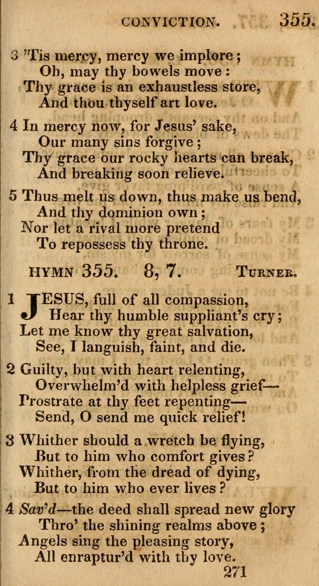 Village Hymns for Social Worship, Selected and Original: designed as a supplement to the Psalms and Hymns of Dr. Watts (6th ed.) page 275