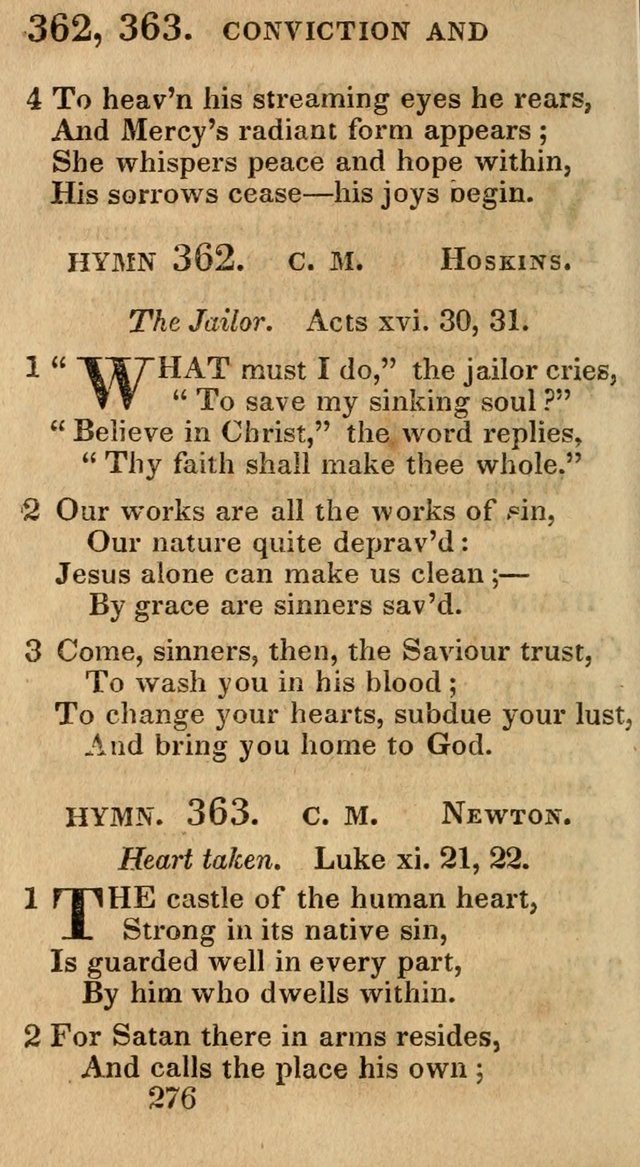 Village Hymns for Social Worship, Selected and Original: designed as a supplement to the Psalms and Hymns of Dr. Watts (6th ed.) page 280