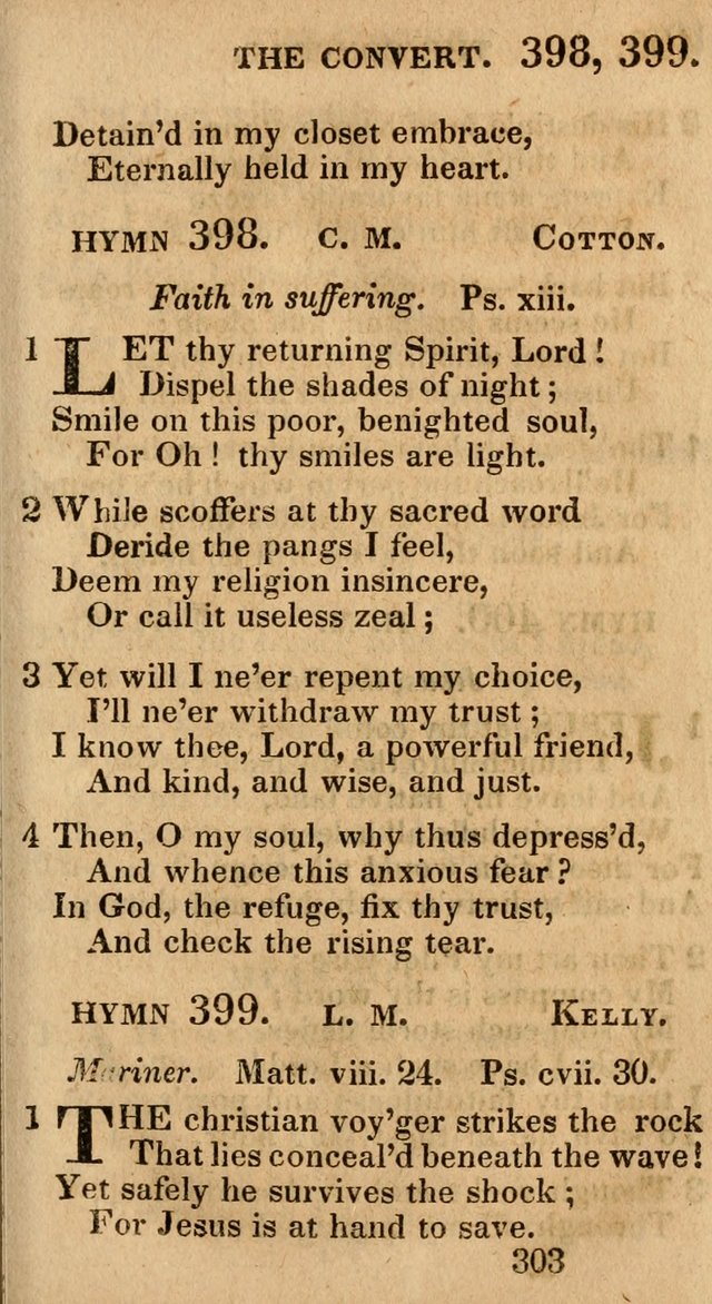 Village Hymns for Social Worship, Selected and Original: designed as a supplement to the Psalms and Hymns of Dr. Watts (6th ed.) page 309