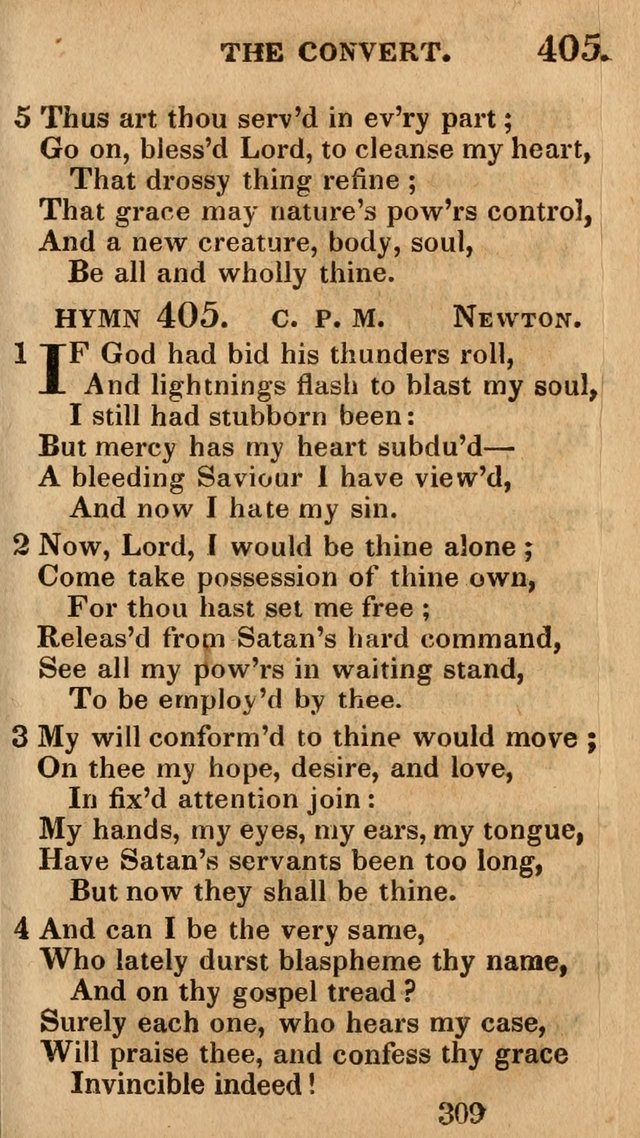 Village Hymns for Social Worship, Selected and Original: designed as a supplement to the Psalms and Hymns of Dr. Watts (6th ed.) page 315