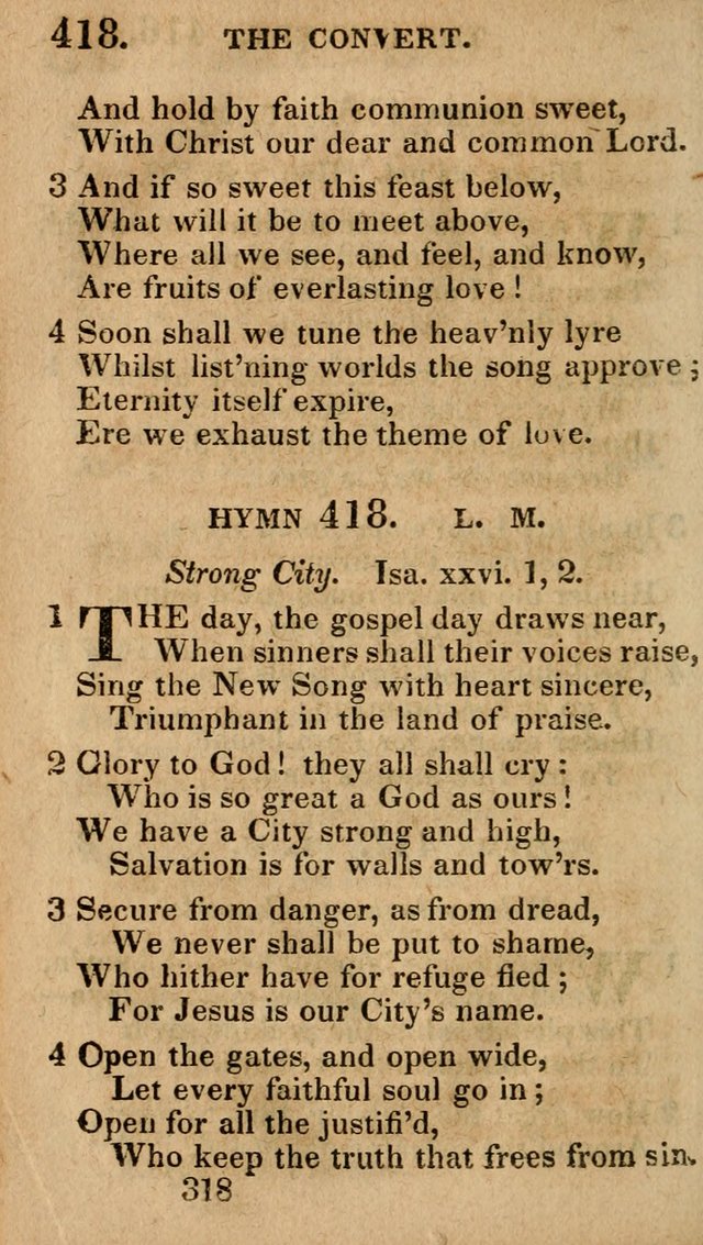 Village Hymns for Social Worship, Selected and Original: designed as a supplement to the Psalms and Hymns of Dr. Watts (6th ed.) page 324