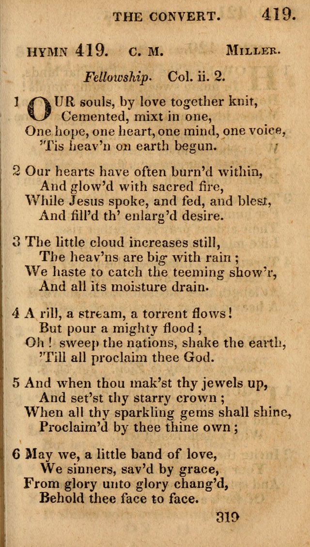 Village Hymns for Social Worship, Selected and Original: designed as a supplement to the Psalms and Hymns of Dr. Watts (6th ed.) page 325