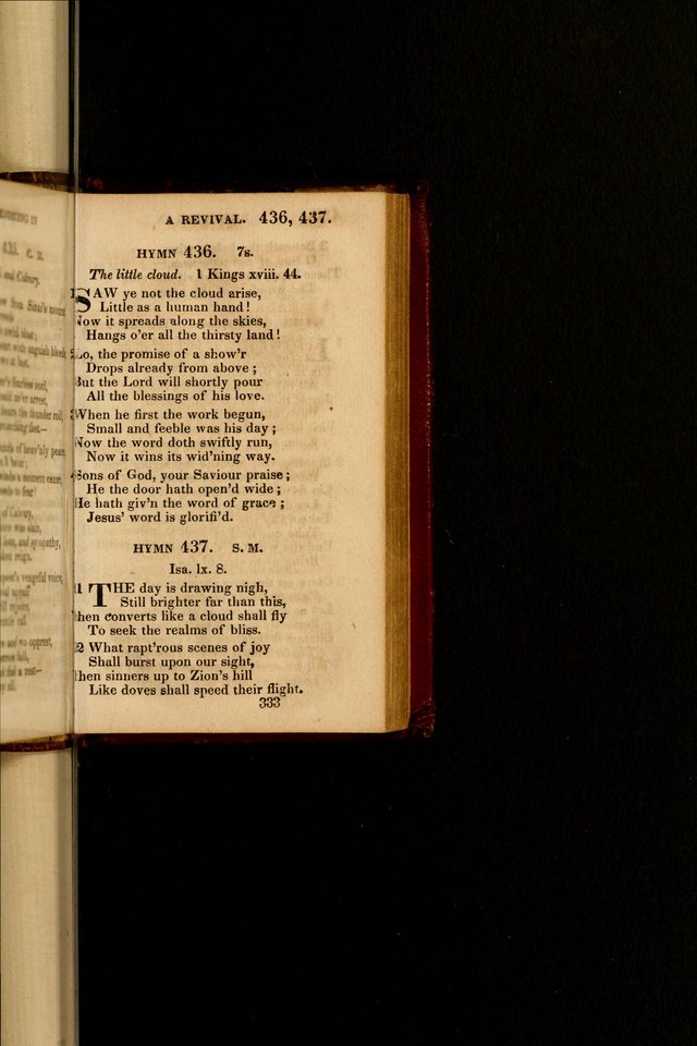 Village Hymns for Social Worship, Selected and Original: designed as a supplement to the Psalms and Hymns of Dr. Watts (6th ed.) page 341