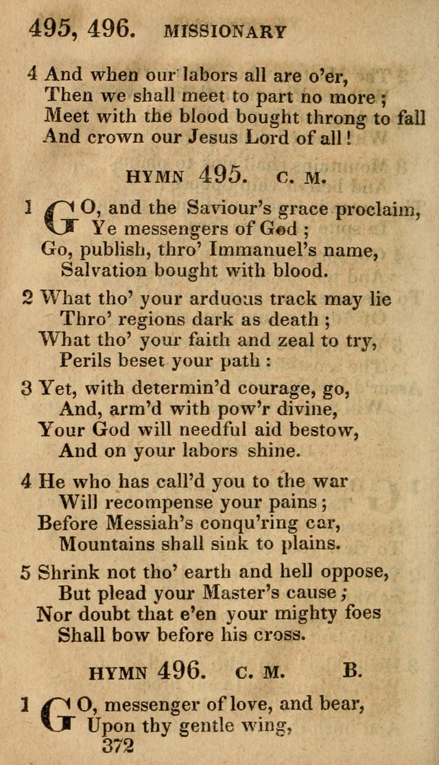 Village Hymns for Social Worship, Selected and Original: designed as a supplement to the Psalms and Hymns of Dr. Watts (6th ed.) page 386