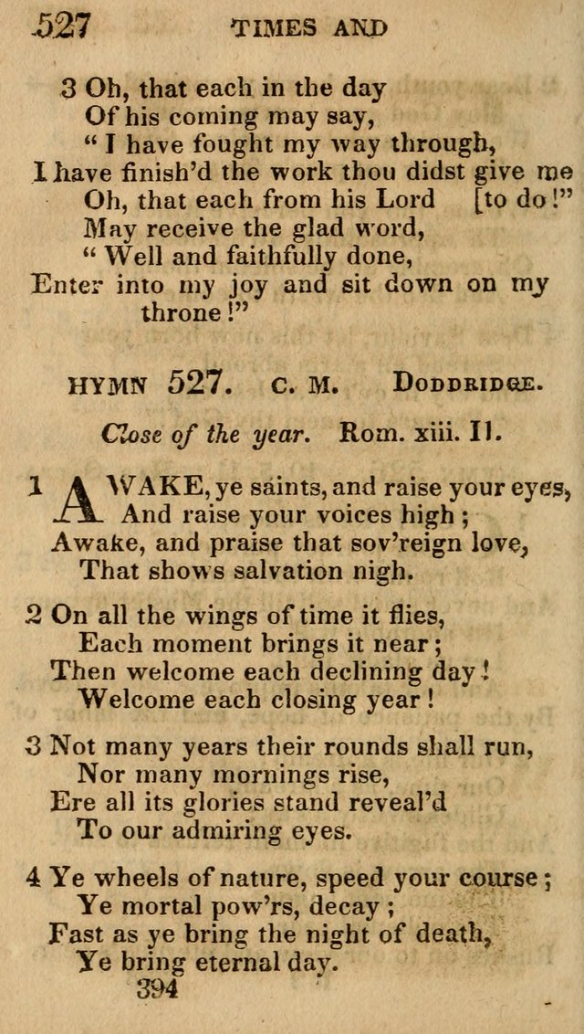 Village Hymns for Social Worship, Selected and Original: designed as a supplement to the Psalms and Hymns of Dr. Watts (6th ed.) page 408