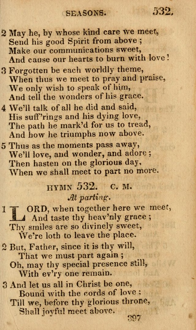 Village Hymns for Social Worship, Selected and Original: designed as a supplement to the Psalms and Hymns of Dr. Watts (6th ed.) page 411