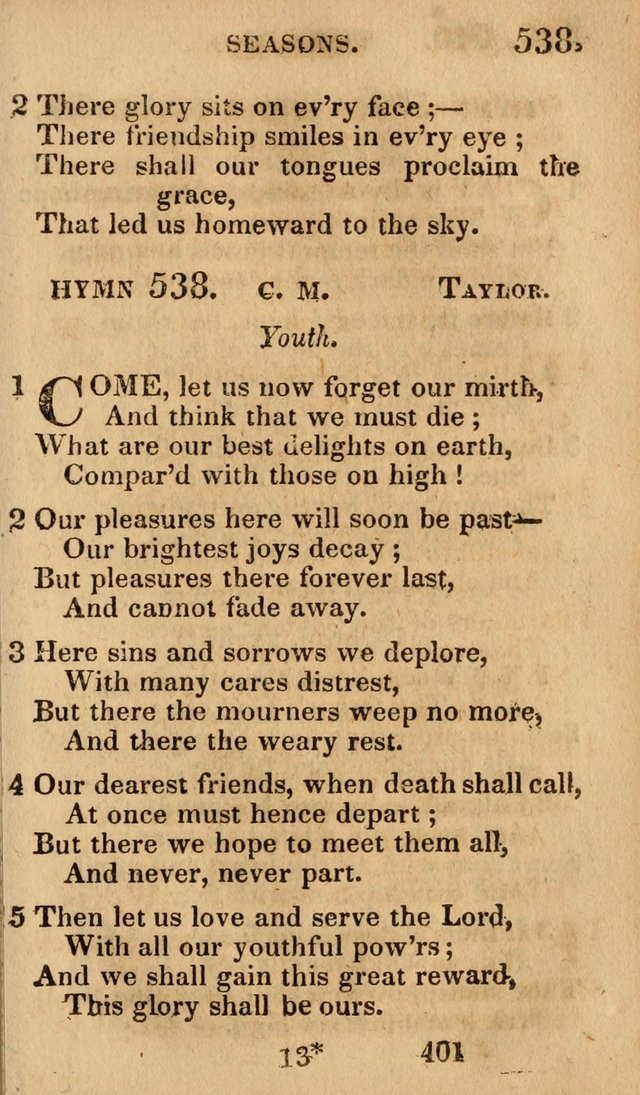 Village Hymns for Social Worship, Selected and Original: designed as a supplement to the Psalms and Hymns of Dr. Watts (6th ed.) page 415