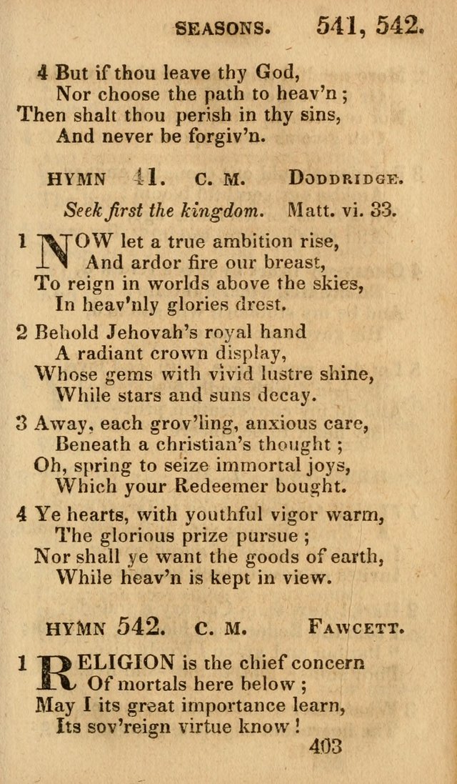 Village Hymns for Social Worship, Selected and Original: designed as a supplement to the Psalms and Hymns of Dr. Watts (6th ed.) page 417