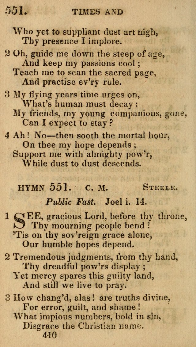 Village Hymns for Social Worship, Selected and Original: designed as a supplement to the Psalms and Hymns of Dr. Watts (6th ed.) page 424