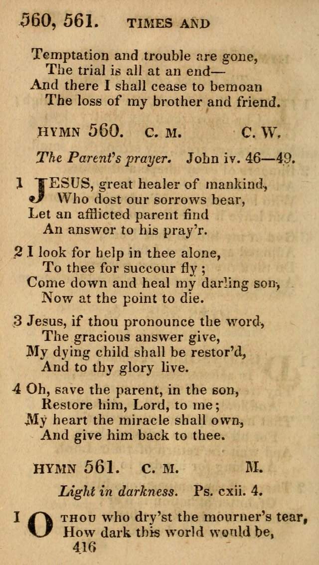 Village Hymns for Social Worship, Selected and Original: designed as a supplement to the Psalms and Hymns of Dr. Watts (6th ed.) page 430