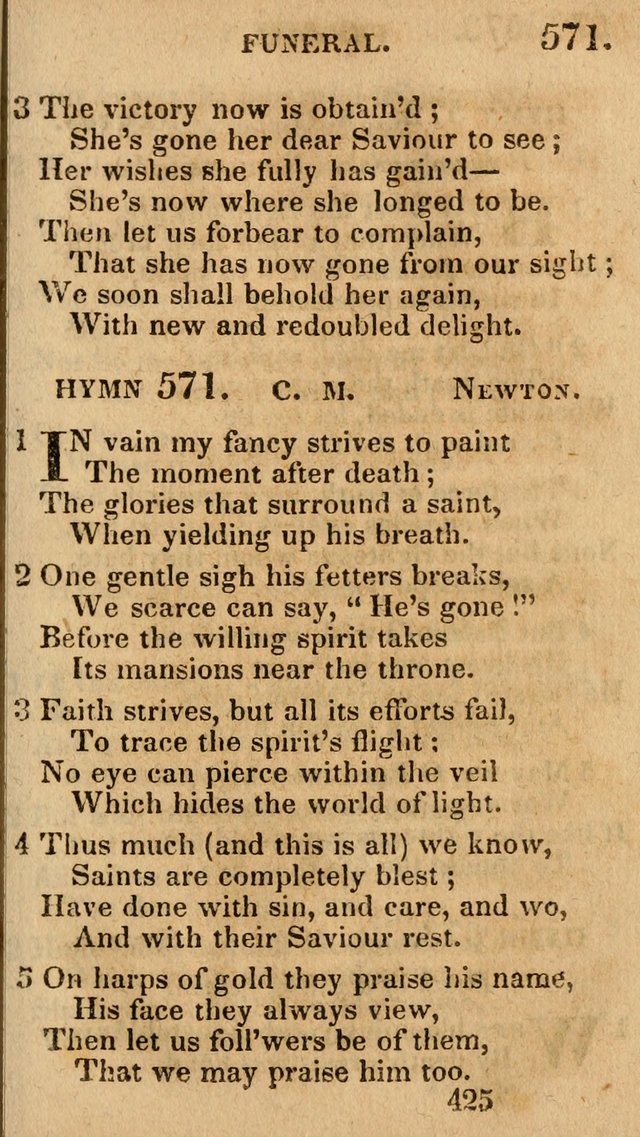 Village Hymns for Social Worship, Selected and Original: designed as a supplement to the Psalms and Hymns of Dr. Watts (6th ed.) page 439