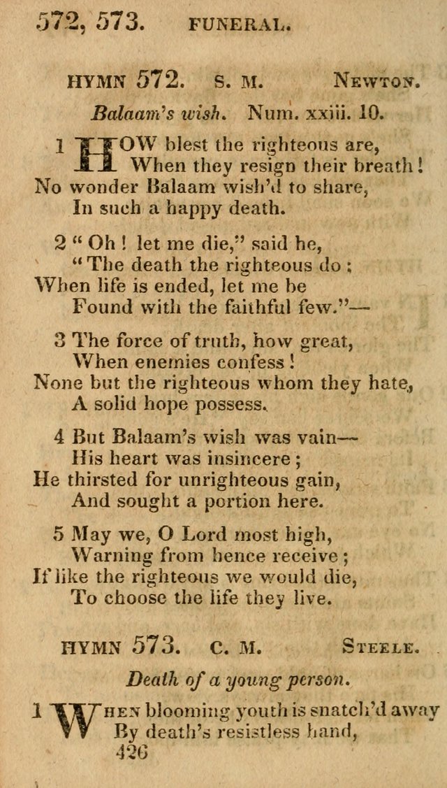 Village Hymns for Social Worship, Selected and Original: designed as a supplement to the Psalms and Hymns of Dr. Watts (6th ed.) page 440