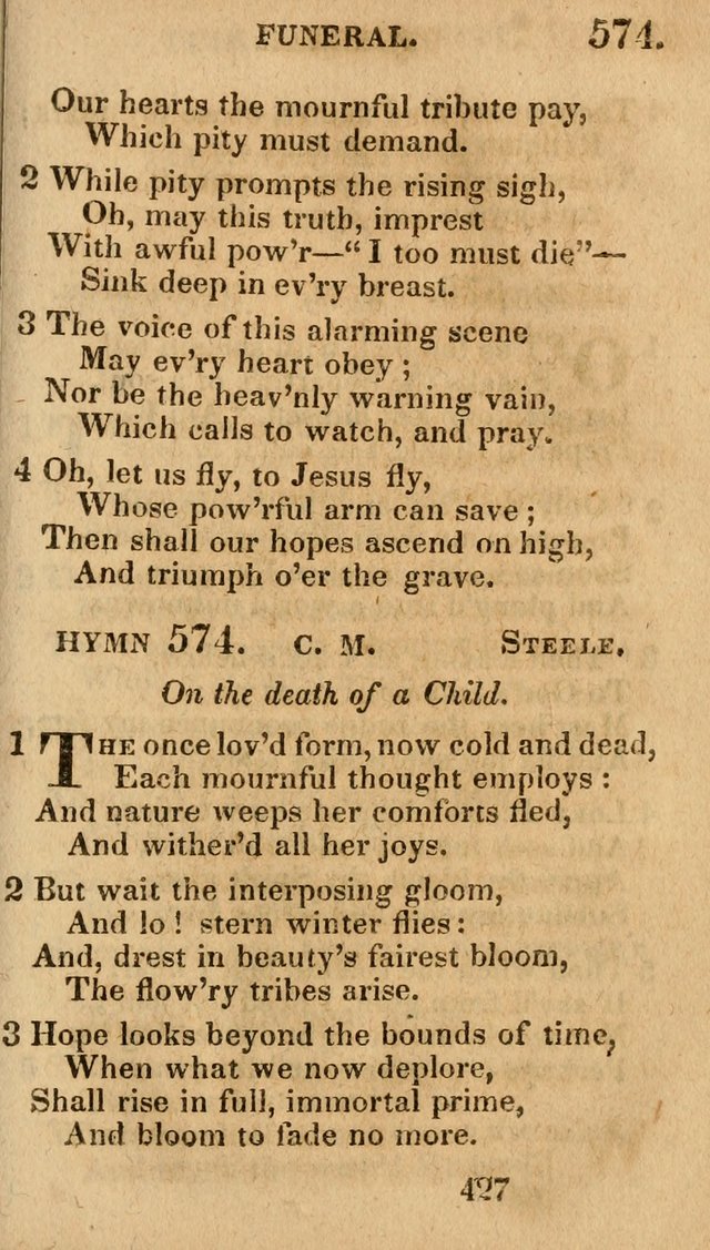 Village Hymns for Social Worship, Selected and Original: designed as a supplement to the Psalms and Hymns of Dr. Watts (6th ed.) page 441