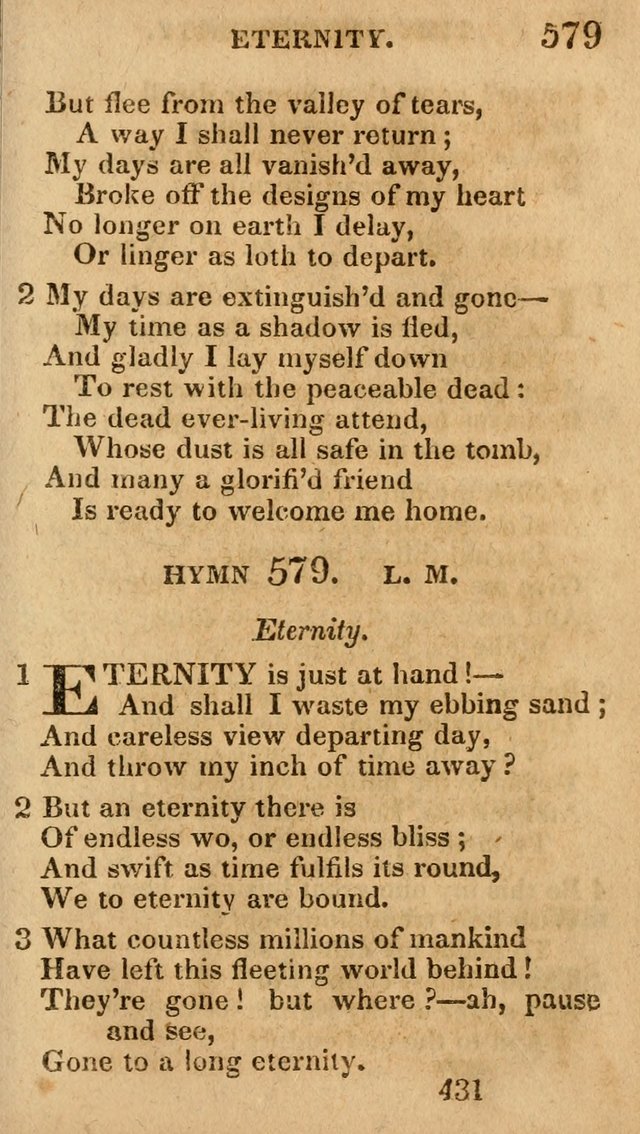 Village Hymns for Social Worship, Selected and Original: designed as a supplement to the Psalms and Hymns of Dr. Watts (6th ed.) page 445