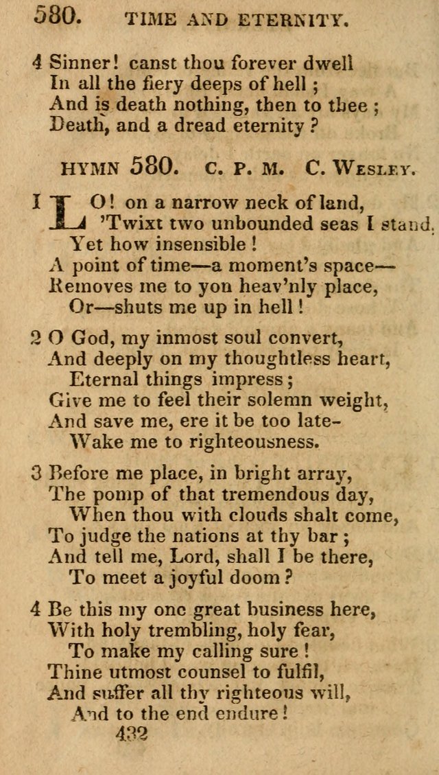 Village Hymns for Social Worship, Selected and Original: designed as a supplement to the Psalms and Hymns of Dr. Watts (6th ed.) page 446