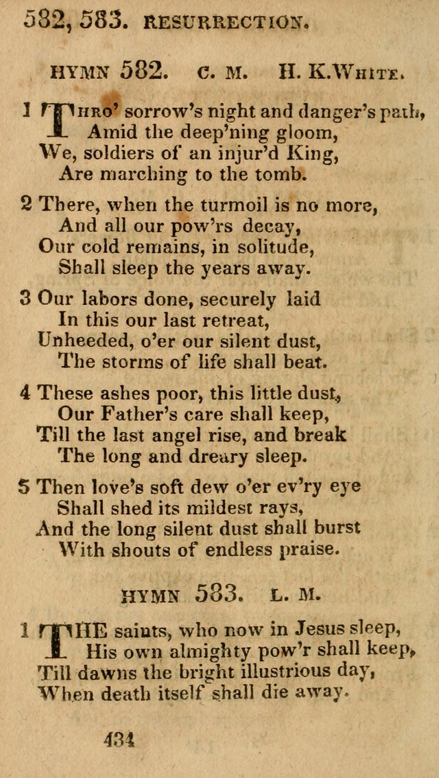 Village Hymns for Social Worship, Selected and Original: designed as a supplement to the Psalms and Hymns of Dr. Watts (6th ed.) page 448