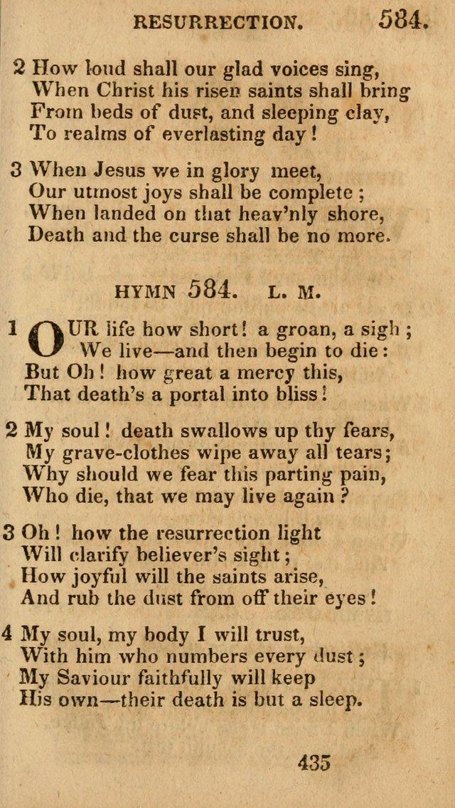 Village Hymns for Social Worship, Selected and Original: designed as a supplement to the Psalms and Hymns of Dr. Watts (6th ed.) page 449