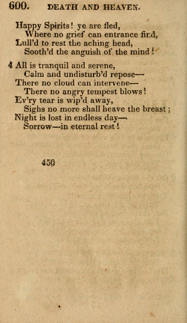 Village Hymns for Social Worship, Selected and Original: designed as a supplement to the Psalms and Hymns of Dr. Watts (6th ed.) page 464