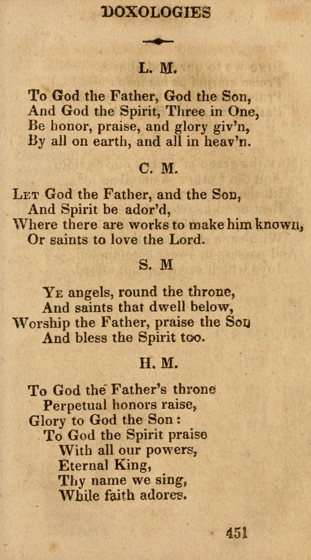 Village Hymns for Social Worship, Selected and Original: designed as a supplement to the Psalms and Hymns of Dr. Watts (6th ed.) page 465