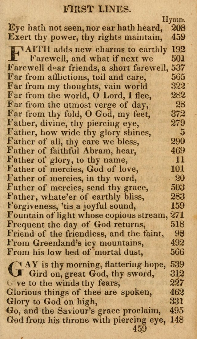 Village Hymns for Social Worship, Selected and Original: designed as a supplement to the Psalms and Hymns of Dr. Watts (6th ed.) page 473