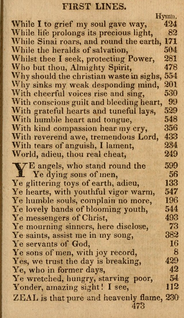 Village Hymns for Social Worship, Selected and Original: designed as a supplement to the Psalms and Hymns of Dr. Watts (6th ed.) page 487