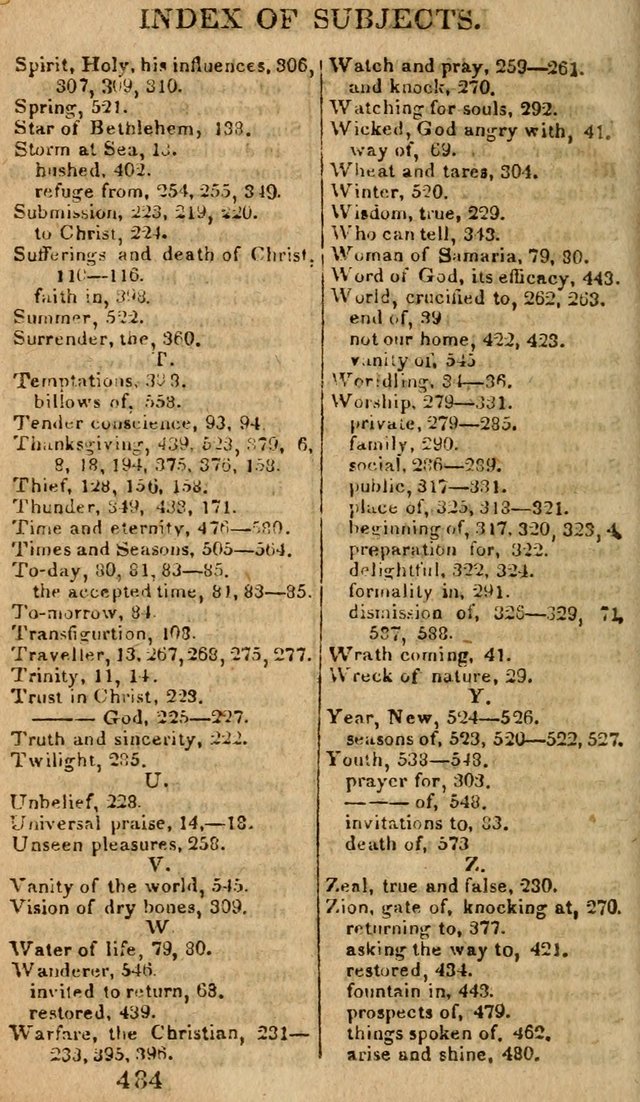 Village Hymns for Social Worship, Selected and Original: designed as a supplement to the Psalms and Hymns of Dr. Watts (6th ed.) page 500