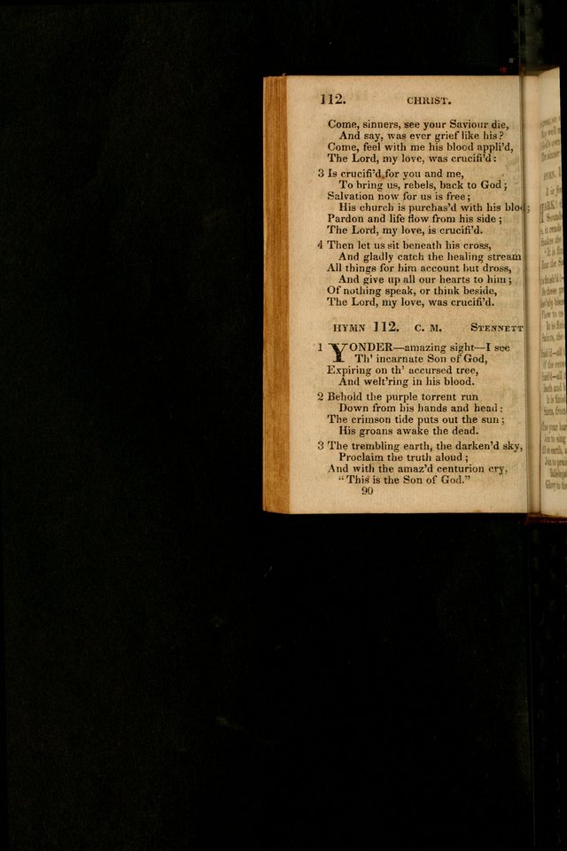 Village Hymns for Social Worship, Selected and Original: designed as a supplement to the Psalms and Hymns of Dr. Watts (6th ed.) page 92